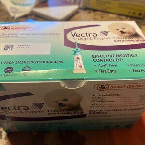 Vectra® for Dogs & Puppies Flea Treatment & Prevention for Small Dogs (11 – 20